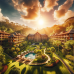 Summer allure of a hotel resort for targeted email marketing